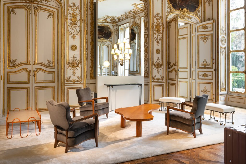 The Patrick Seguin display at Design Miami Paris. Image credit Ivan Erofeev.