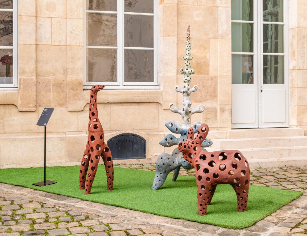 Galerie Gastou at Design Miami in Paris. Image credit Ari Touboul.