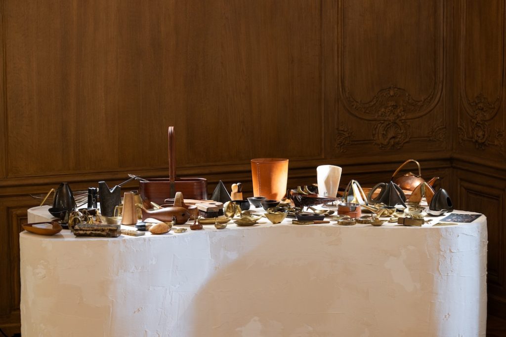 Patrick Parrish at Design Miami in Paris. Image credit Ivan Erofeev.