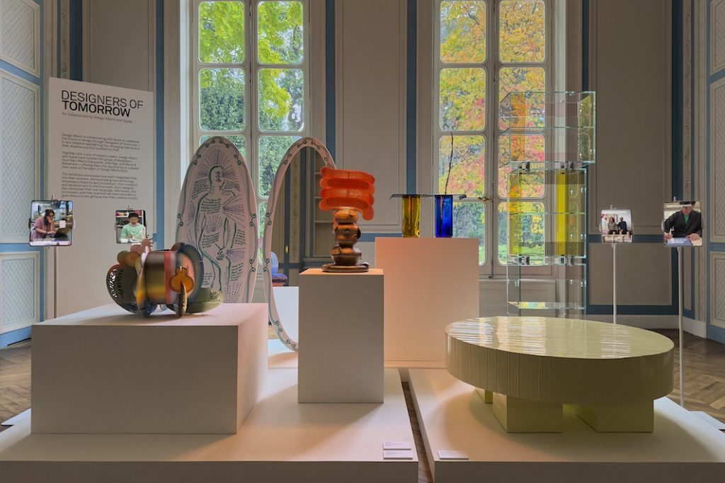 The final installation of works by the Designers of Tomorrow. Image credit Elodie Croquet.